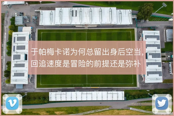 于帕梅卡诺为何总留出身后空当，回追速度是冒险的前提还是弥补